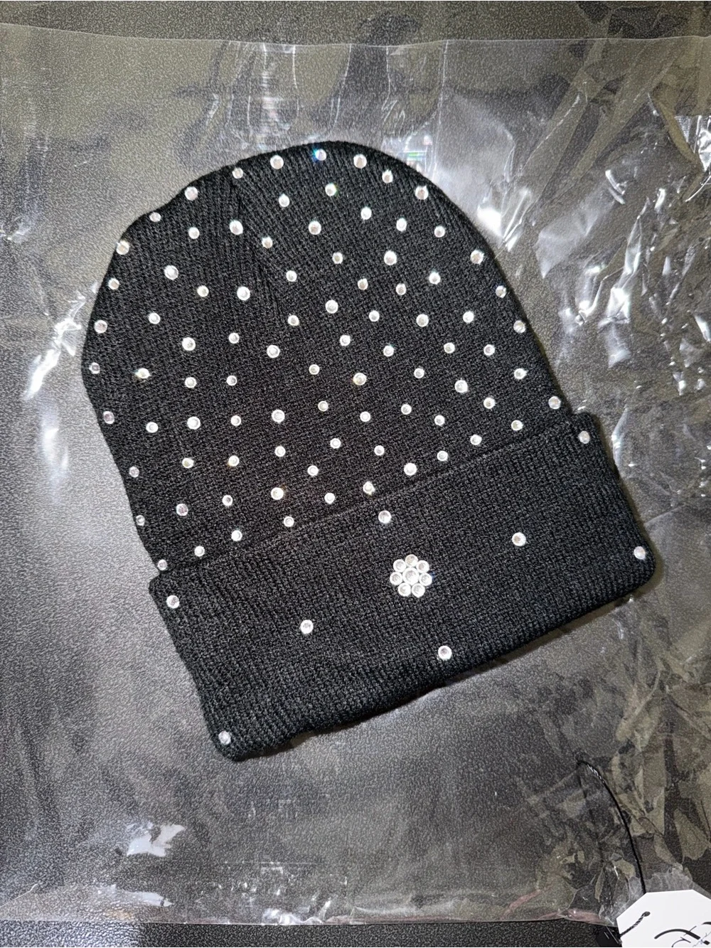“Black Orchid” Beanie